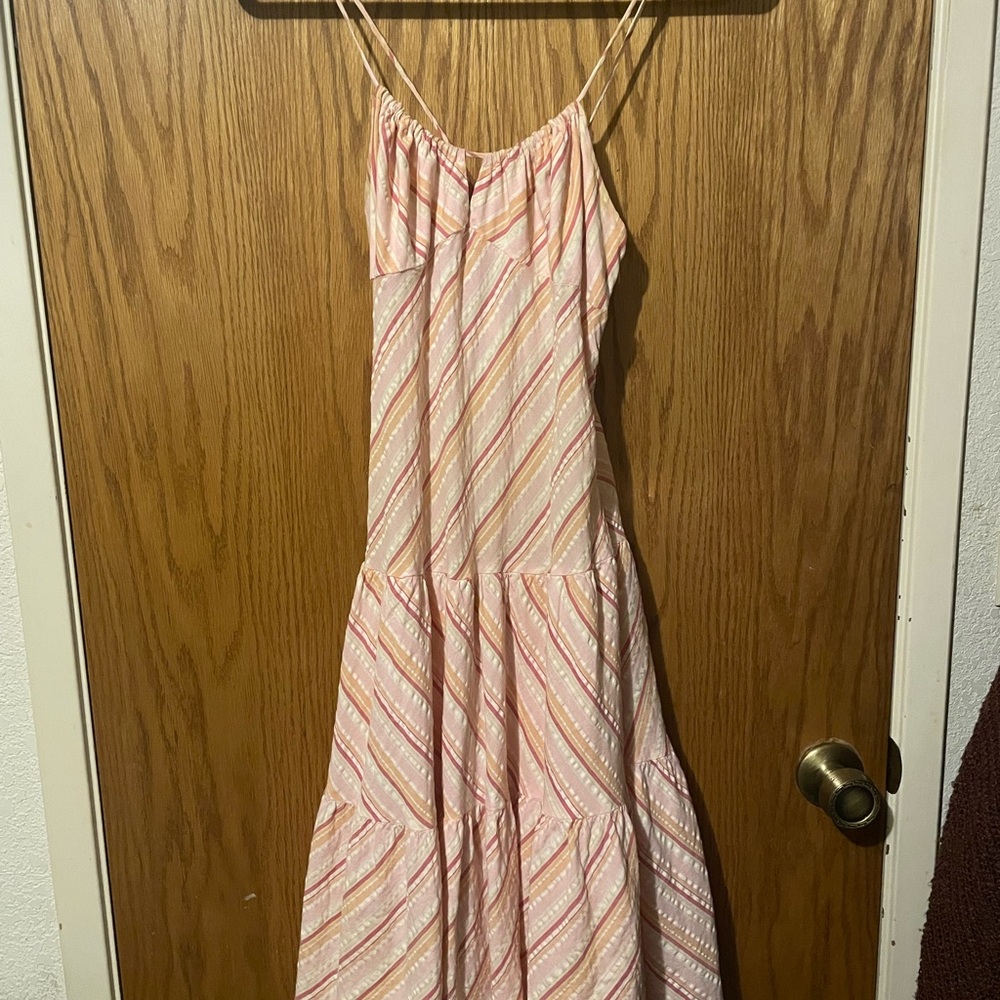 love...ady Pink and White Striped M